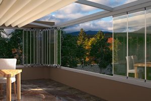 Cam Balkon PVC Sineklik